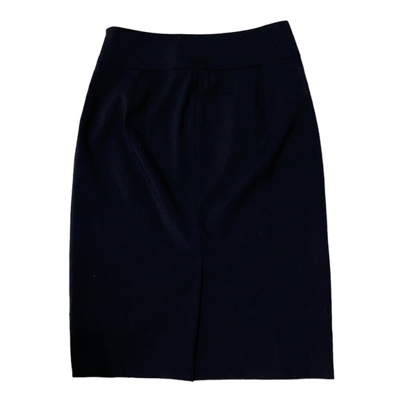 Burberry Black Wool Pencil High Waist Skirt Size 4 - Picture 6 of 9